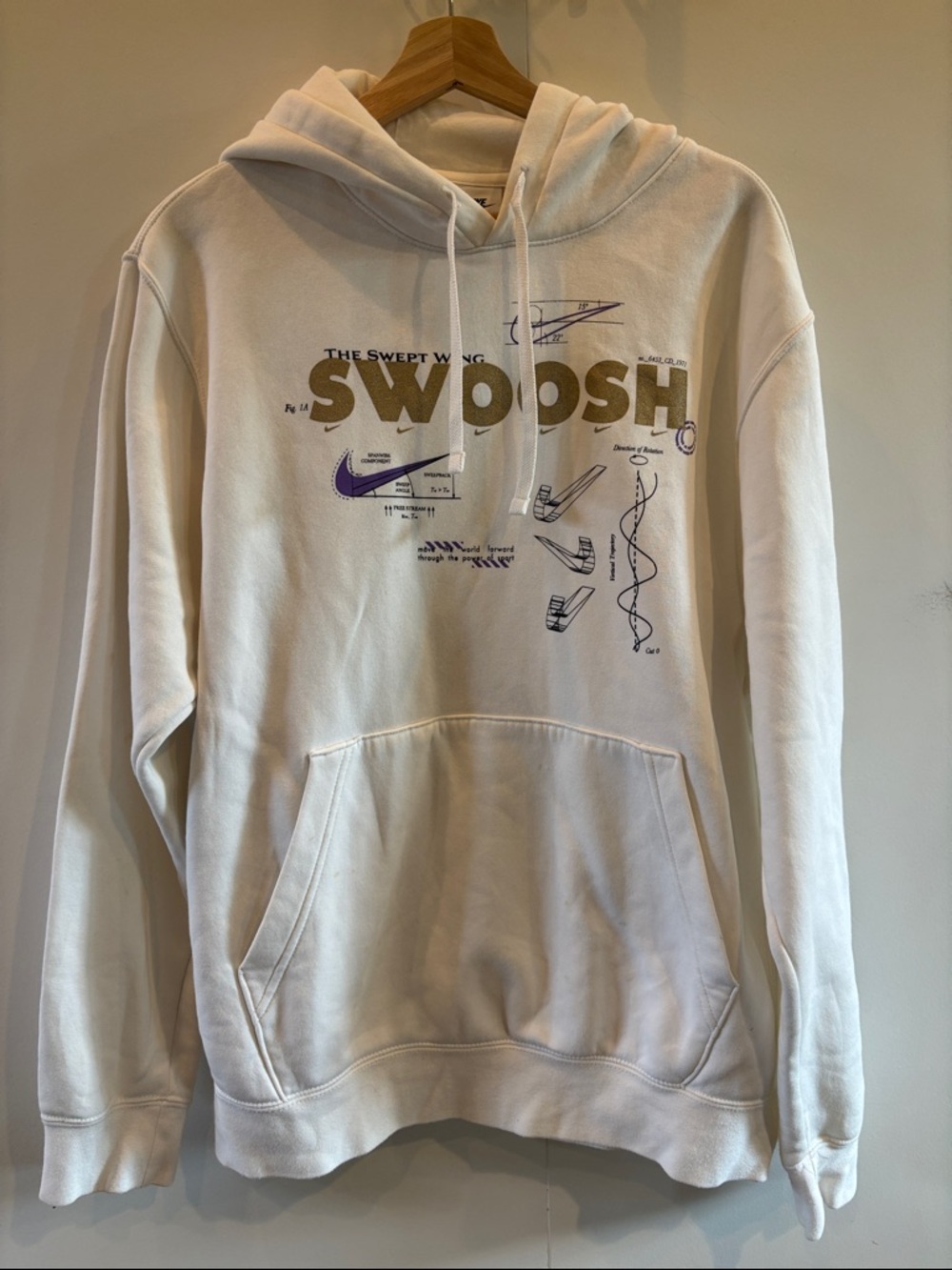 Nike Men graphic hoodie size L